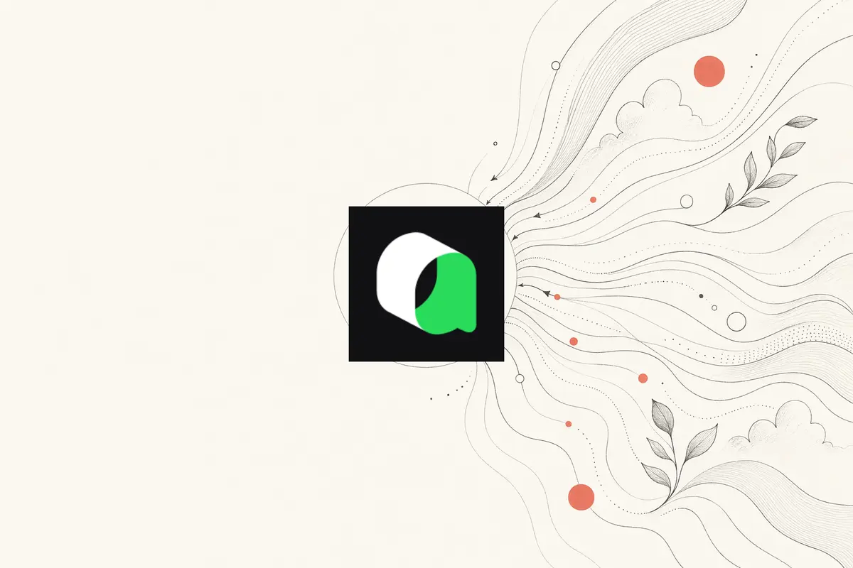 OpenDesign vs Qoder —— 暖纸编辑风插画，一段 prompt 汇聚成一个归你所有的设计中枢