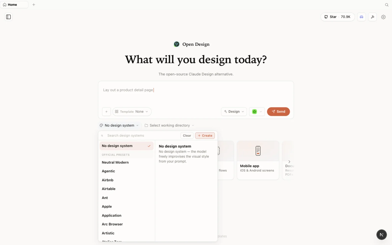 OpenDesign 设计系统库——可以预览并复用的真实品牌起点。